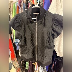 Ces Femme Black Quilted Vest